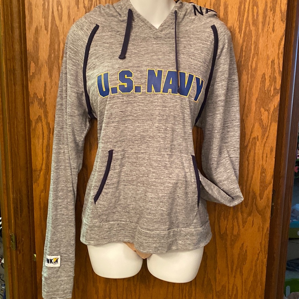 Victoria’s Secret pink military collection navy hoodie